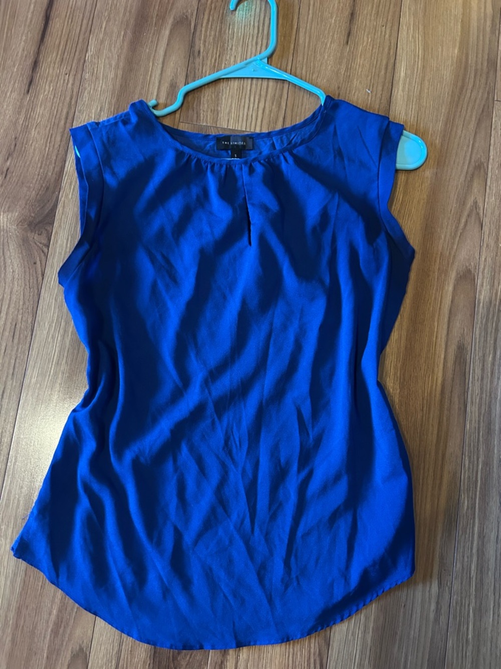 The Limited Sleeveless Shell Top in Royal Blue